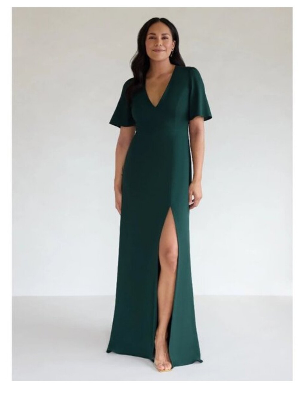 Park and Fifth La Brea Dress in Hunter Green